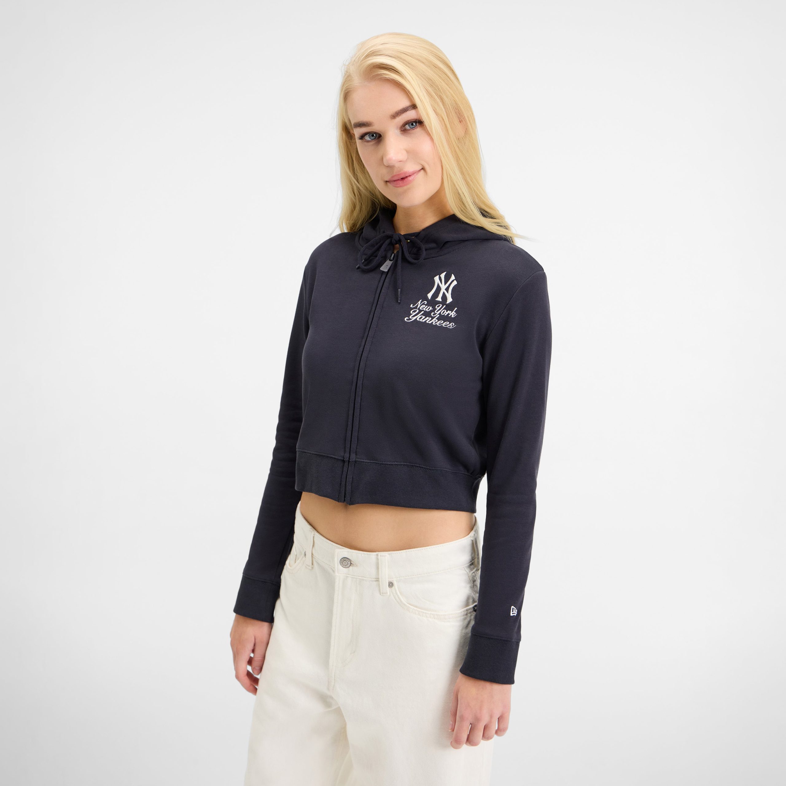 1x1_-_Look_20_0371_8d450664-34fd-4ef4-997b-327b4395eacf Golden State Warriors Game Day Cropped Women's Zipper Hoodie - Image 2