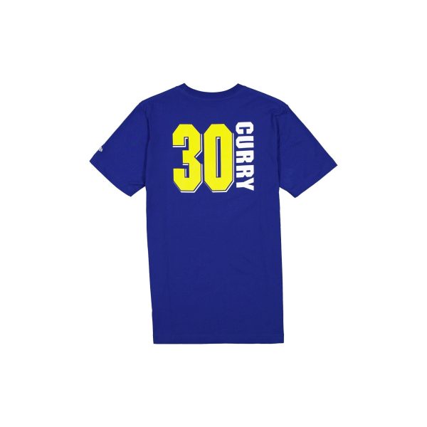 Golden State Warriors Name & Number Stephen Curry T-Shirt - Image 2
