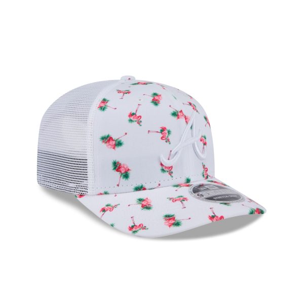 Atlanta Braves Pattern 9SEVENTY Trucker Hat - Image 3