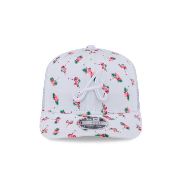 Atlanta Braves Pattern 9SEVENTY Trucker Hat - Image 2
