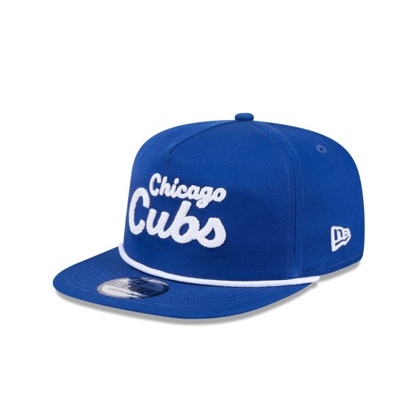 Chicago Cubs Team Text Golfer Hat - Image 3