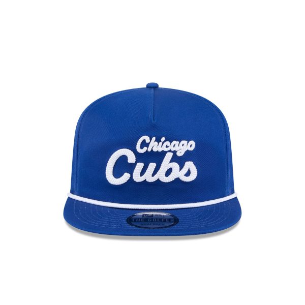 Chicago Cubs Team Text Golfer Hat - Image 2