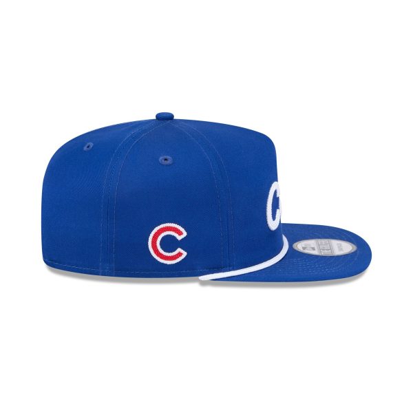 Chicago Cubs Team Text Golfer Hat - Image 4