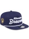 Milwaukee Brewers Team Text Golfer Hat
