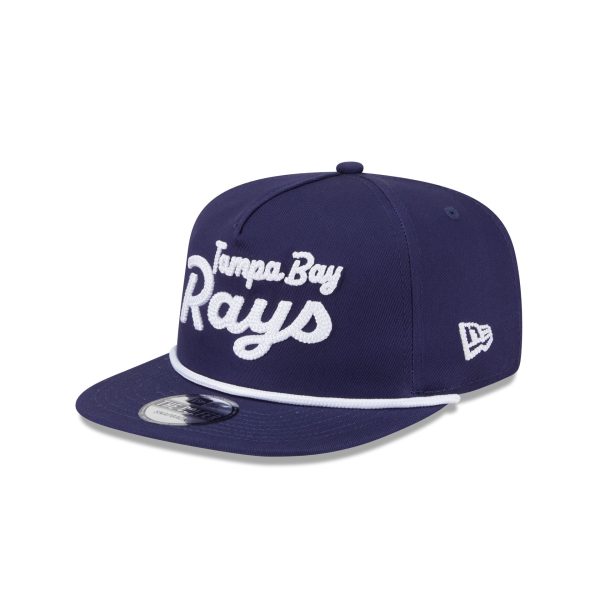 Tampa Bay Rays Team Text Golfer Hat - Image 3