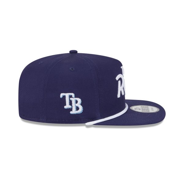 Tampa Bay Rays Team Text Golfer Hat - Image 4