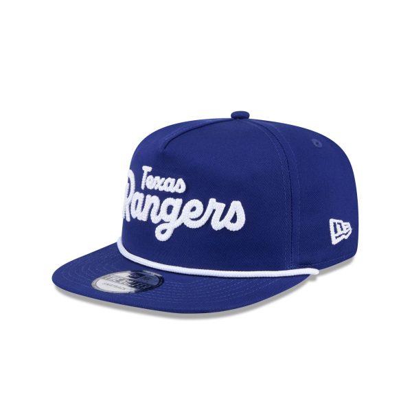 Texas Rangers Team Text Golfer Hat - Image 3