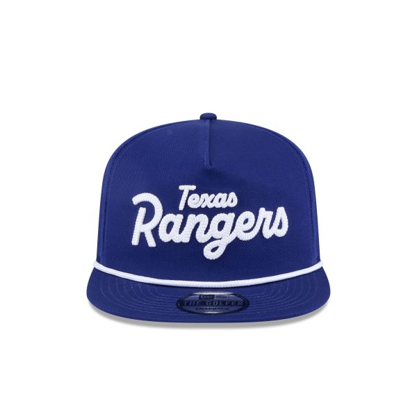 Texas Rangers Team Text Golfer Hat - Image 2