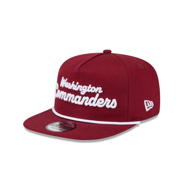 Washington Commanders Team Text Golfer Hat - Image 3