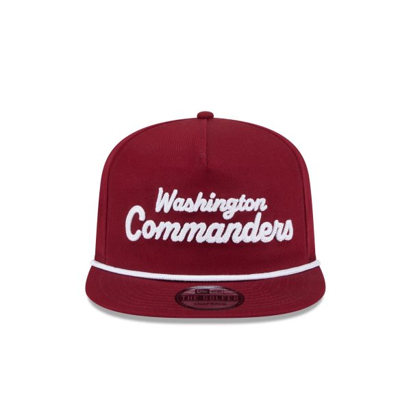 Washington Commanders Team Text Golfer Hat - Image 2