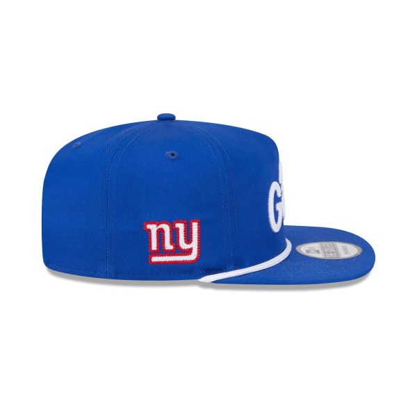 New York Giants Team Text Golfer Hat - Image 4