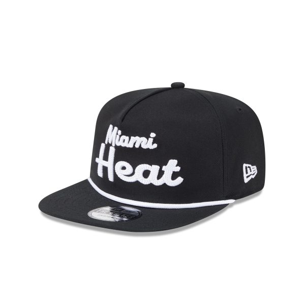 Miami Heat Team Text Golfer Hat - Image 3