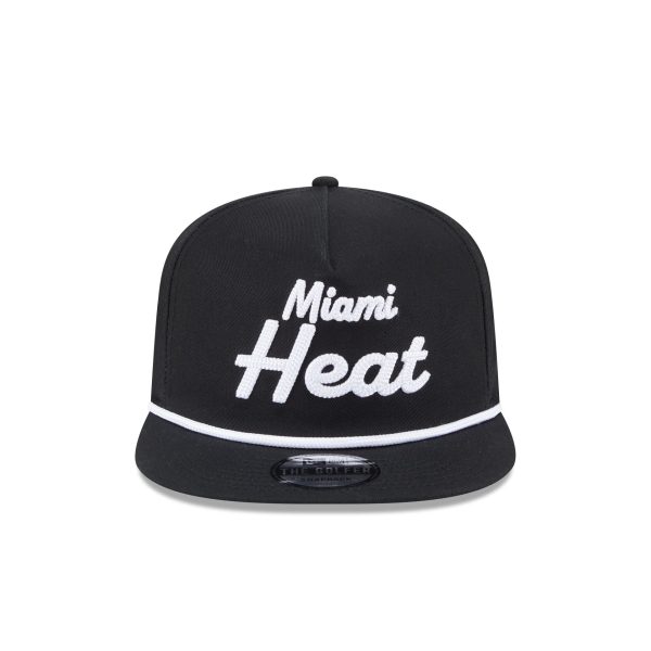 Miami Heat Team Text Golfer Hat - Image 2