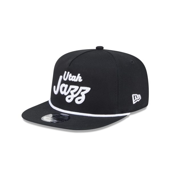 Utah Jazz Team Text Golfer Hat - Image 3
