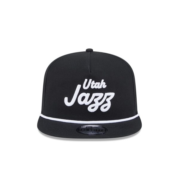 Utah Jazz Team Text Golfer Hat - Image 2