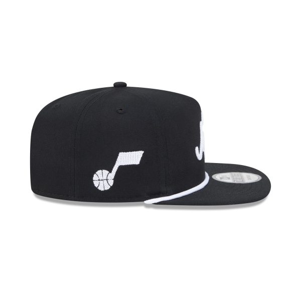 Utah Jazz Team Text Golfer Hat - Image 4