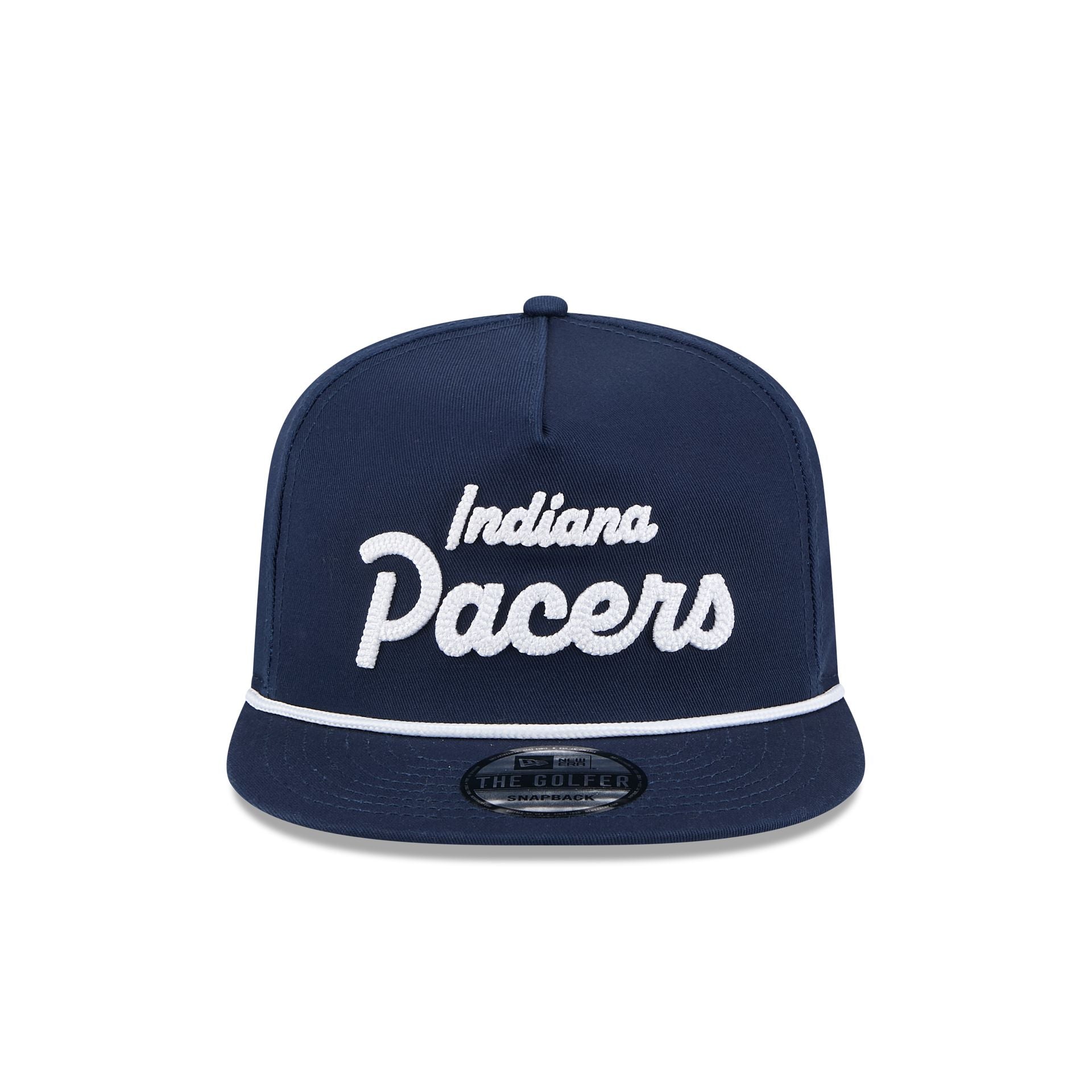 60611740_GOLFER_GOLFERTEAMTXT22894_SACKIN_OTC_F Indiana Pacers Team Text Golfer Hat - Image 2