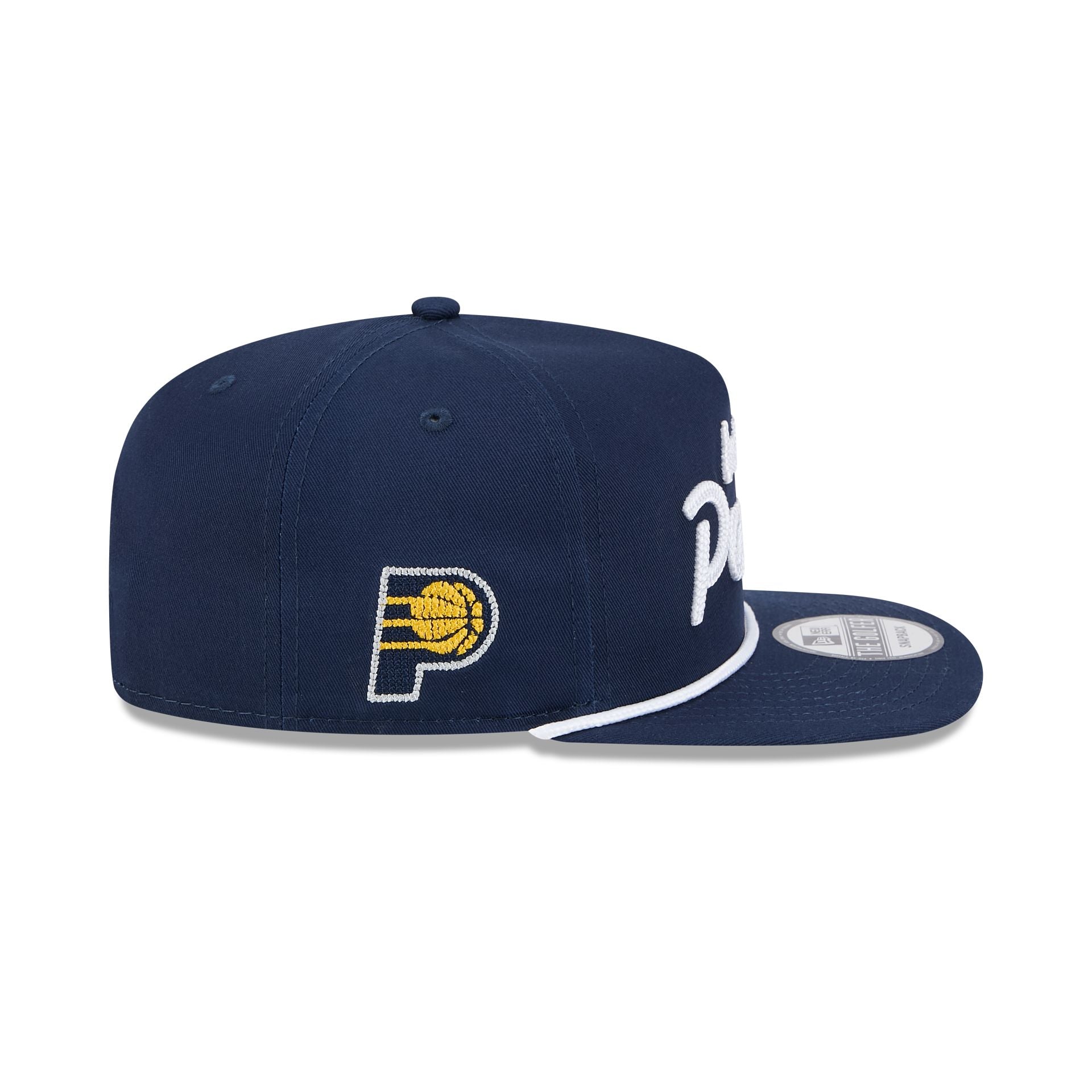 60611740_GOLFER_GOLFERTEAMTXT22894_SACKIN_OTC_RSIDE Indiana Pacers Team Text Golfer Hat - Image 4