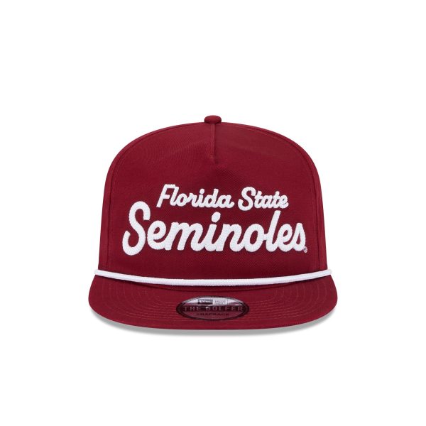 Florida State Seminoles Team Text Golfer Hat - Image 2