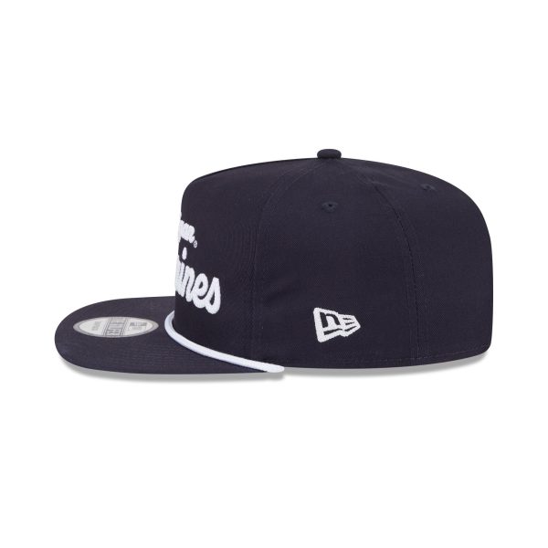 Michigan Wolverines Team Text Golfer Hat - Image 5