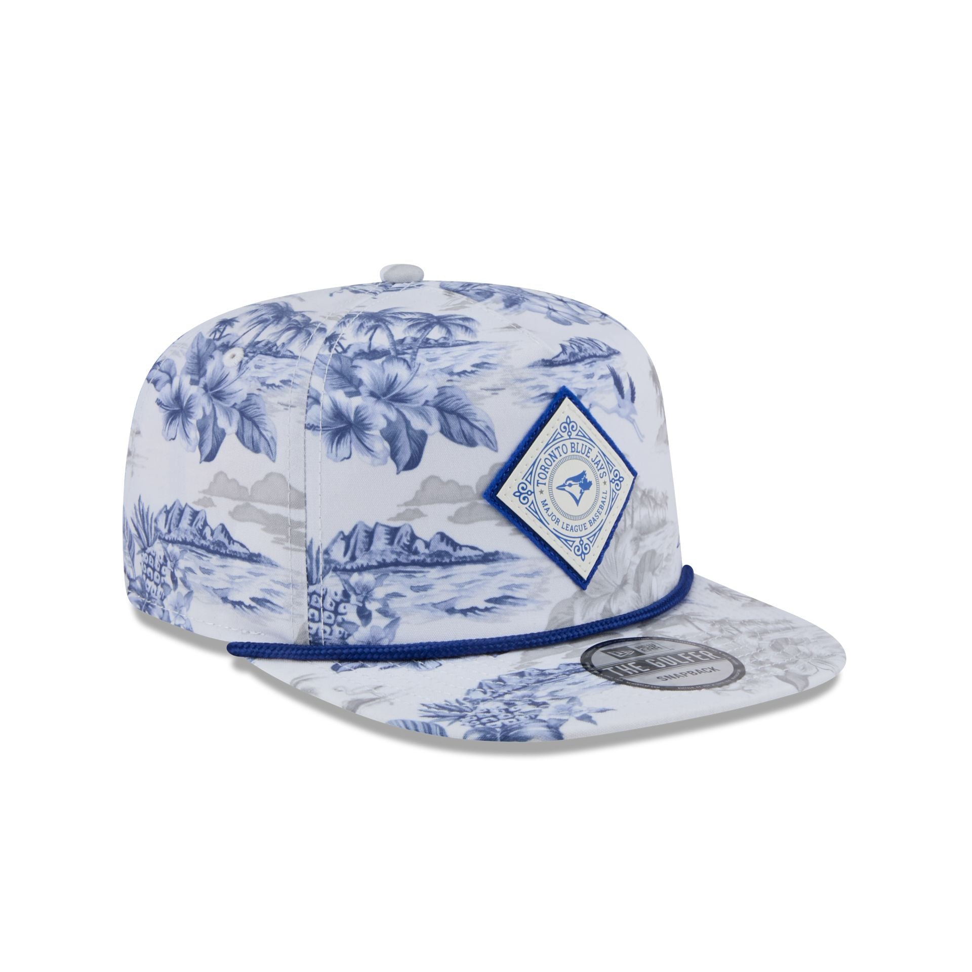 60612062_GOLFER_GOLFERPRINTED22906_TORJAY_OTC_3QR Toronto Blue Jays Printed Golfer Hat - Image 3