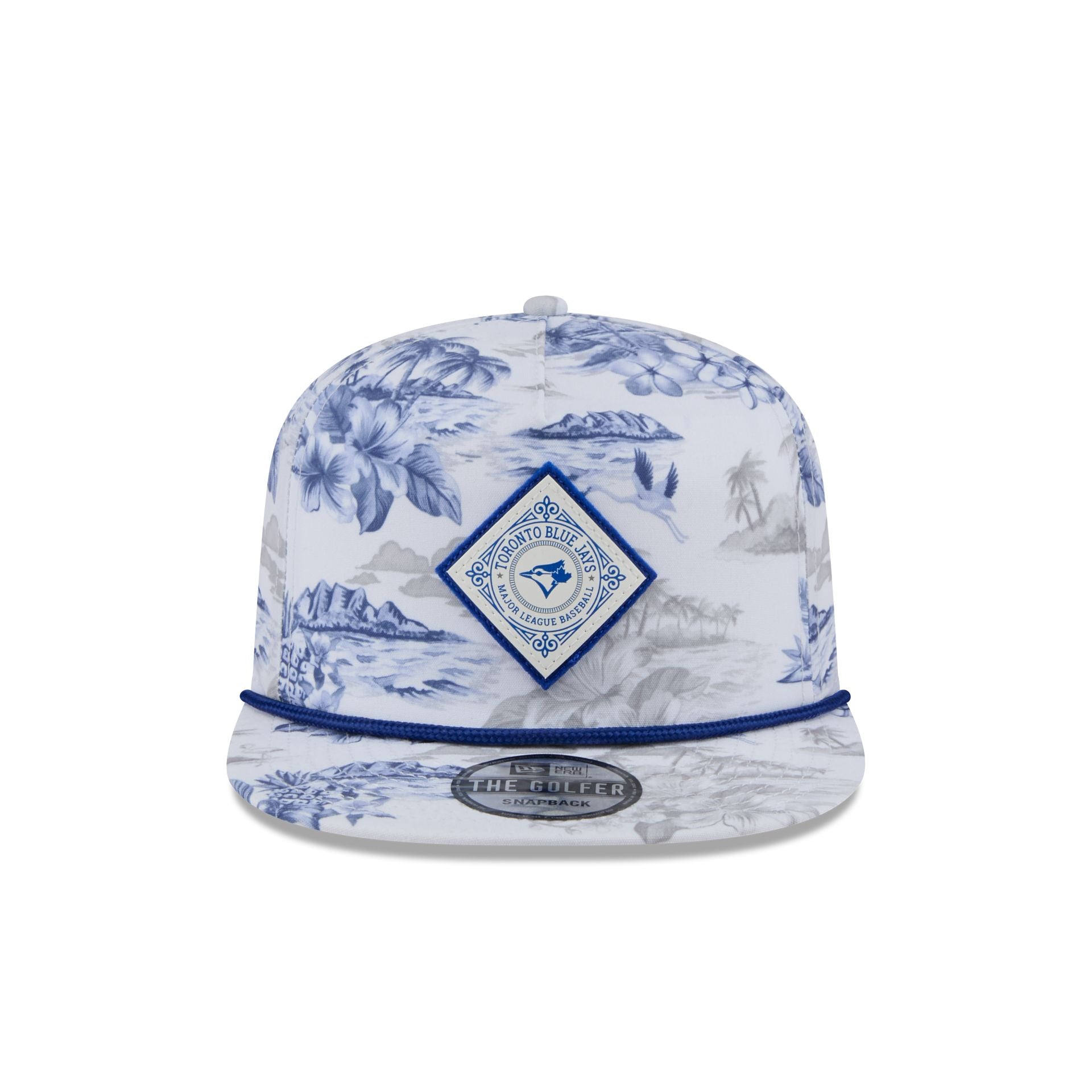60612062_GOLFER_GOLFERPRINTED22906_TORJAY_OTC_F Toronto Blue Jays Printed Golfer Hat - Image 2