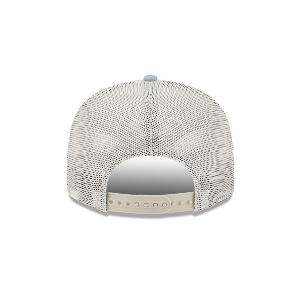 Houston Astros Denim Split Panel 9FIFTY Trucker Hat - Image 6