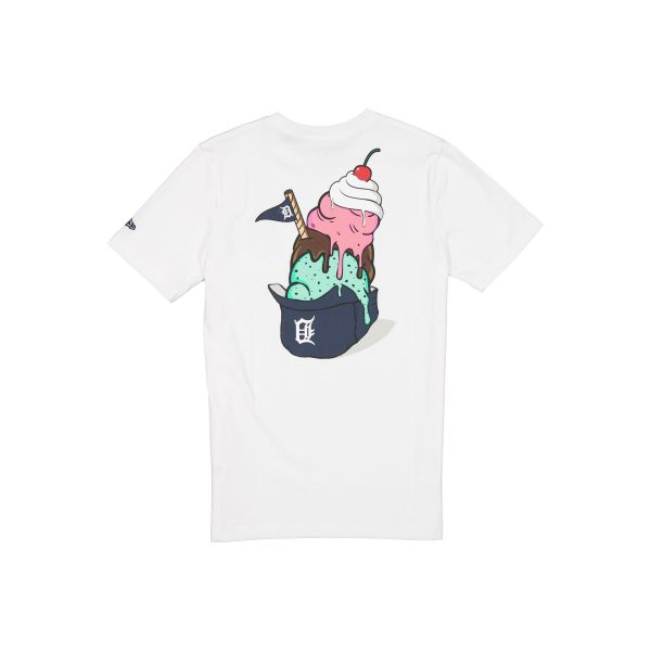 Detroit Tigers Game Day Ice Cream T-Shirt - Image 2