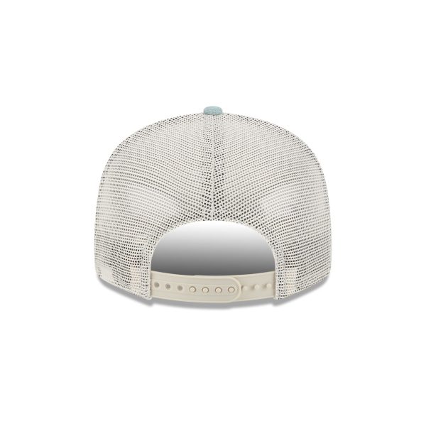 Georgetown Hoyas Denim Split Panel 9FIFTY Trucker Hat - Image 6