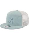Alabama Crimson Tide Denim Split Panel 9FIFTY Trucker Hat