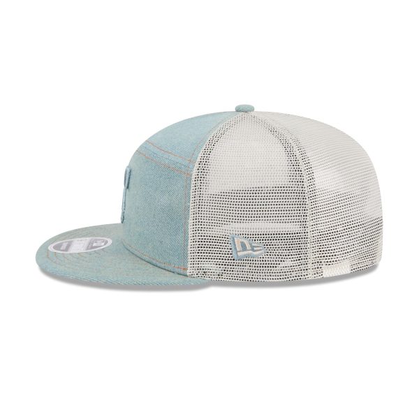 Tennessee Volunteers Denim Split Panel 9FIFTY Trucker Hat - Image 4
